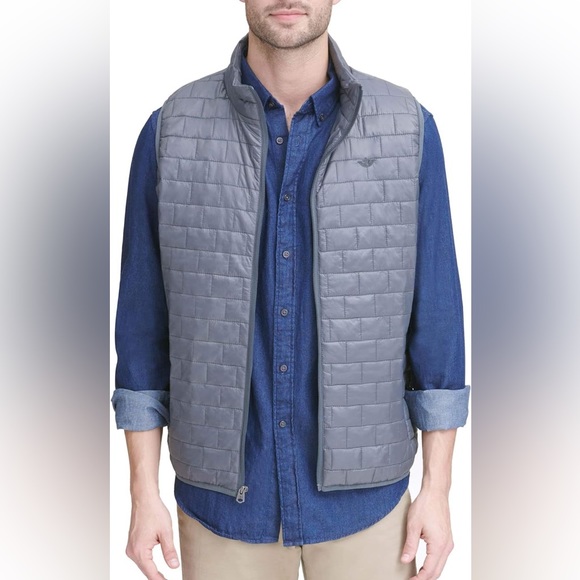 NWT / dockers Lightweight Ultra Loft Quilted Puffer Vest - Picture 1 of 4